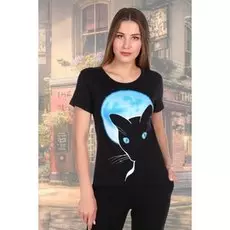 Футболка трикотажная Чара (голубая луна)