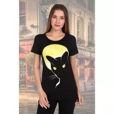 Футболка трикотажная Чара (желтая луна)