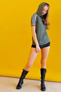 Футболка трикотажная Чиэра (хаки)