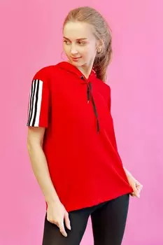 Футболка трикотажная Чиэра (красная)