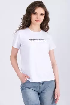 Футболка трикотажная Дагомея (белая)