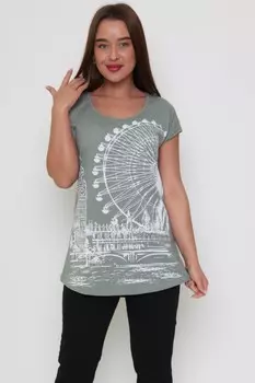 Футболка трикотажная Долорес (хаки) рр