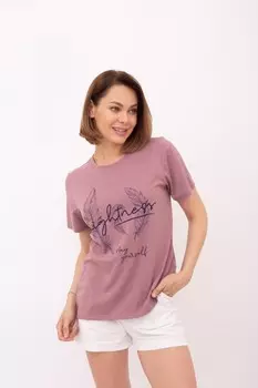 Футболка трикотажная Дыхание (розовая)