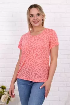 Футболка трикотажная Джеф (коралловая)