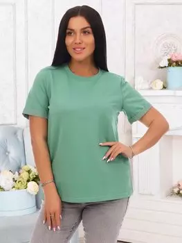 Футболка трикотажная Джуди (оливковая)