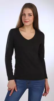 Футболка трикотажная Екатерина (черная) рр