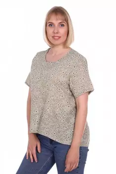 Футболка трикотажная Фатма (бежевая)