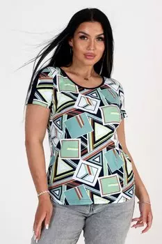 Футболка трикотажная Филлис (зеленая)