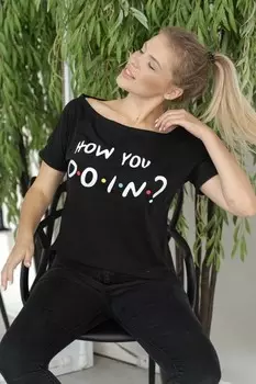 Футболка трикотажная Эльнара (друзья)