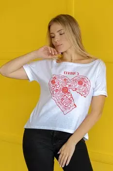 Футболка трикотажная Эльнара (пицца)