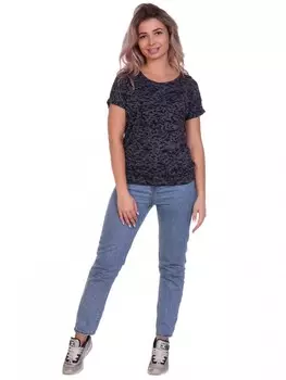 Футболка трикотажная Элика (синяя)