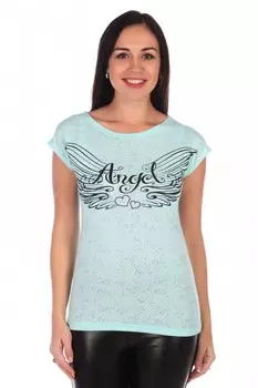 Футболка трикотажная Элинор (ментоловая)