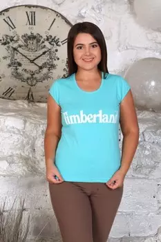 Футболка трикотажная Юлианна (бирюзовая)