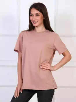 Футболка трикотажная Классика (бежевая)