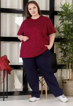 Футболка трикотажная Красавица рр