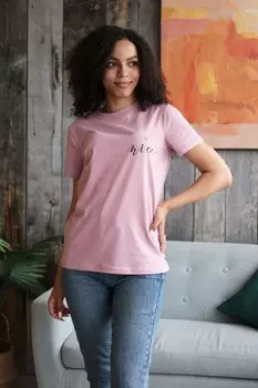 Футболка трикотажная Лаодика (сухая роза)