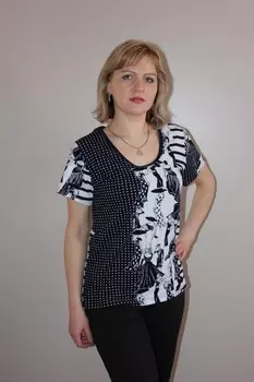 Футболка трикотажная Лия (девочки) рр