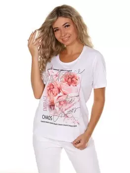 Футболка трикотажная Лиридона (розы)