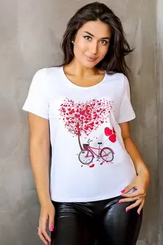 Футболка трикотажная Лола (велосипед)