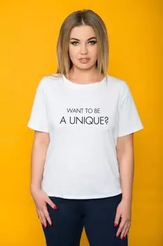 Футболка трикотажная Лора (белая)