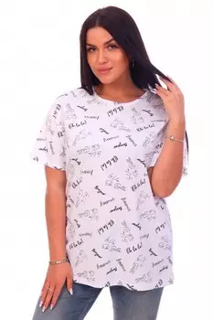 Футболка трикотажная Мадейра (белая)