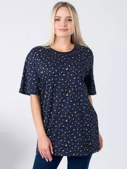 Футболка трикотажная Магдалина (синяя) рр