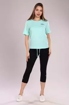 Футболка трикотажная Майли (ментоловая)