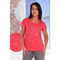 Футболка трикотажная Мечта (коралловая)