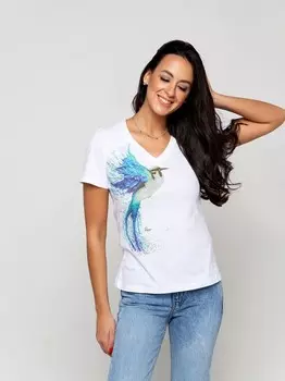 Футболка трикотажная Мендия (белая) рр