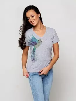 Футболка трикотажная Мендия (серая) рр