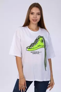 Футболка трикотажная Модус (белая)