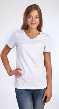 Футболка трикотажная Мона (белая) рр