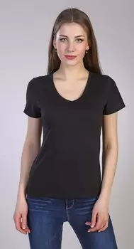 Футболка трикотажная Мона (черная) рр