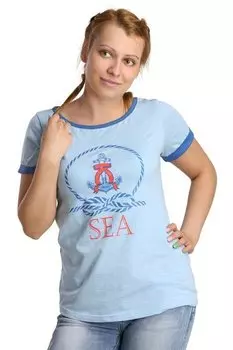 Футболка трикотажная Морячка рр