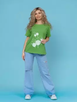 Футболка трикотажная Номина (оливковая)