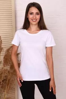 Футболка трикотажная Регана (белая) рр