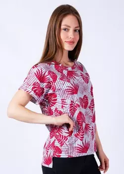 Футболка трикотажная Ренди (бордовая)