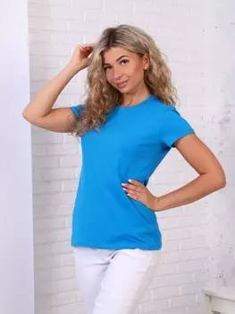 Футболка трикотажная Салиха (бирюзовая)