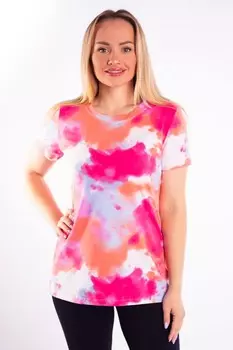 Футболка трикотажная Тая (розовая)