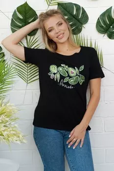 Футболка трикотажная Варя (авокадо)