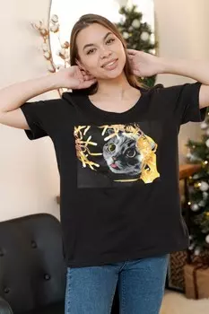 Футболка трикотажная Варя (гирлянда) рр