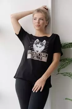 Футболка трикотажная Варя (хаски)