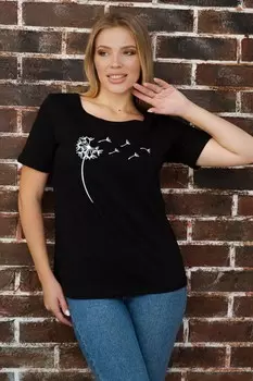 Футболка трикотажная Варя (одуванчик)