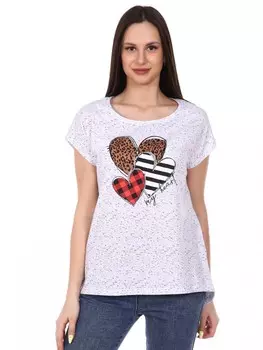 Футболка трикотажная Венера (белая)