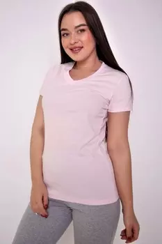 Футболка трикотажная Викки (розовая)