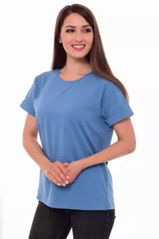 Футболка трикотажная Ксения (лазурная)