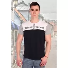 Футболка трикотажная Знать (темно-синяя)