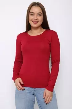 Футболка вискозная Амалия (бордо)