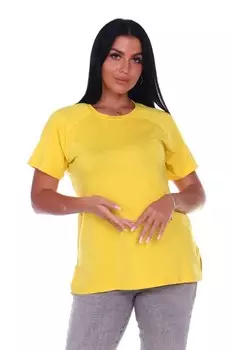 Футболка вискозная Ермиония (желтая)