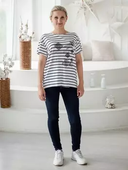 Футболка вискозная Гелена (белая)